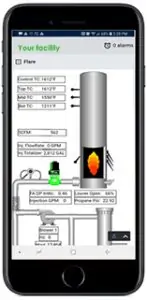 landfill flare controls