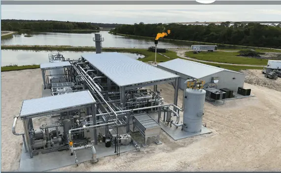 renewable natural gas - RNG plant wins ASCE award.