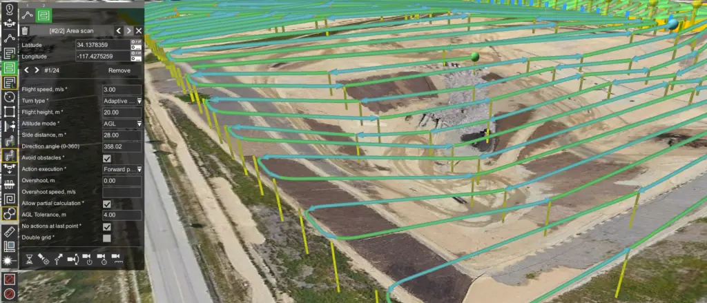 virtual 3-D landfill