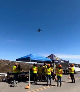 drone using landfill technology sensors checks multiple landfill conditions 
