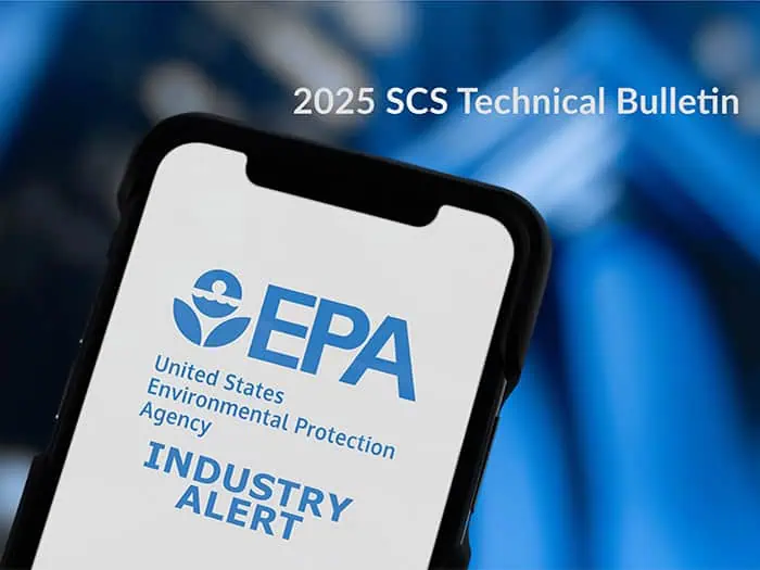 Alert of regulatory changes or proposed changes for municipalities and industry.