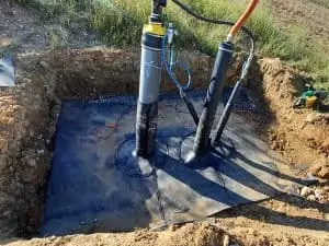 Corrective action using a site-fabricated seal