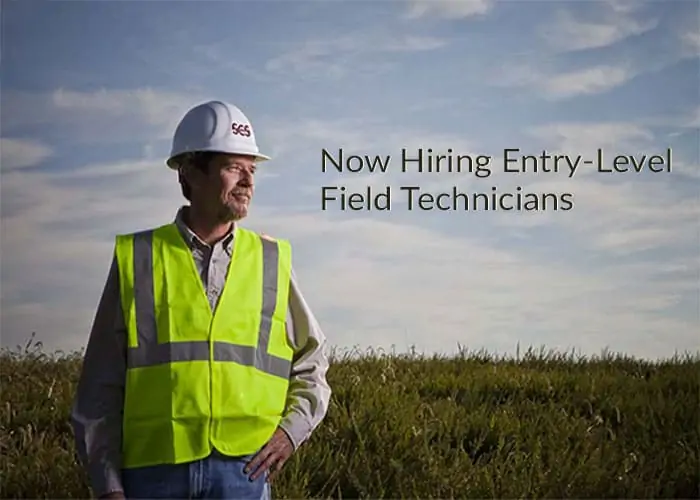Now hiring entry-level field technicians