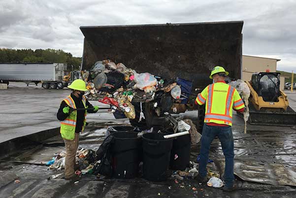 dumpster diving
