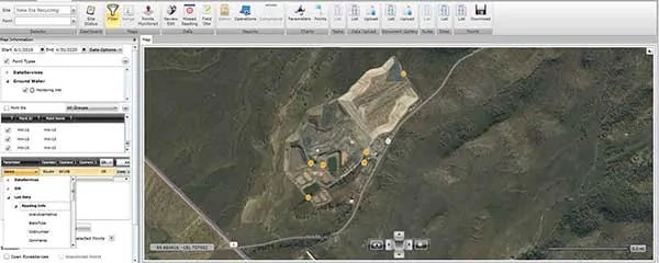 scseTools groundwater Filter map