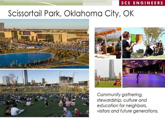 Scissortail Park in Oklahoma City